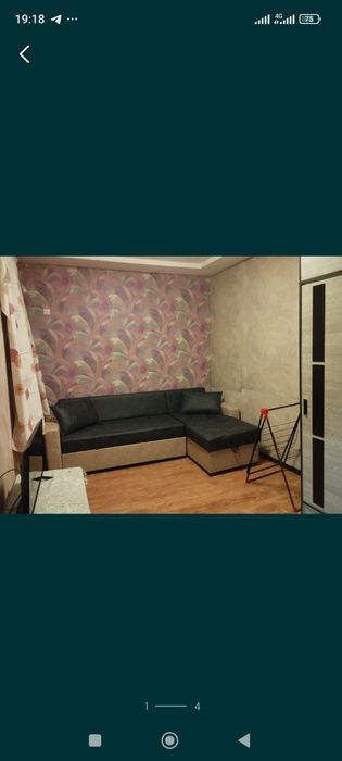 Сдаётся 1 ком квартира 250$