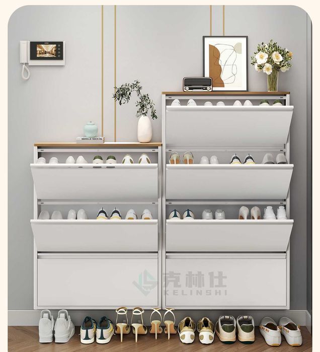 Обувница металлическая | Настенная/Devorga o‘rnatiladigan metall shkaf