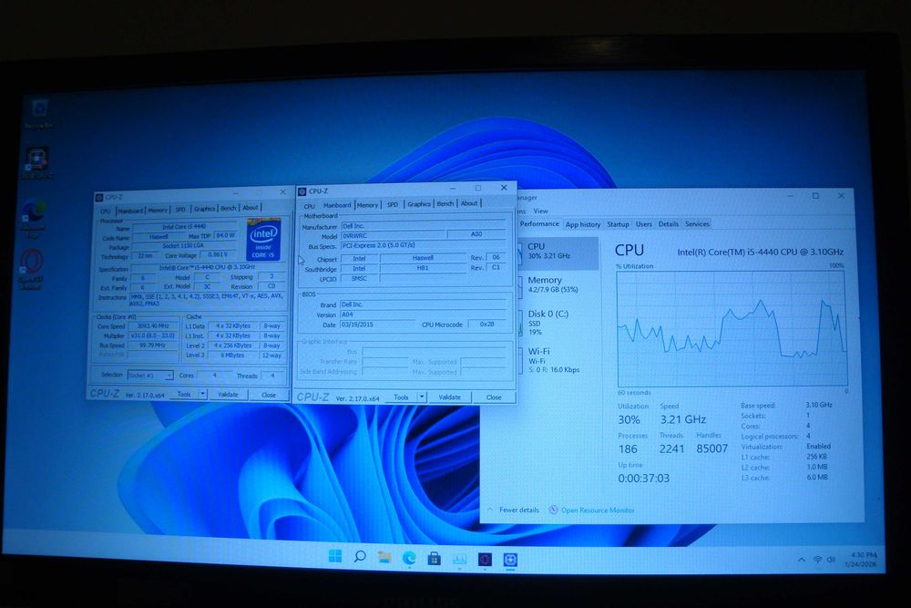 Mini PC itx Dell Optiplex 3020 i5 8GB SSD Win 11 Pro Alimentator