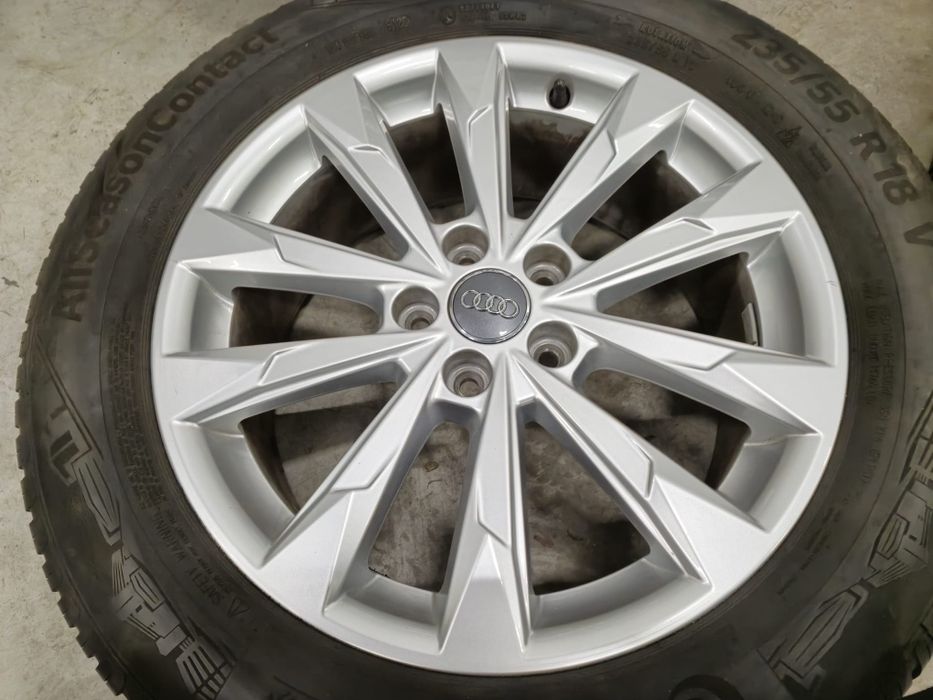 Jante 5x112 R18 Audi Q3 originale/ Anvelope All Season 235 55 18