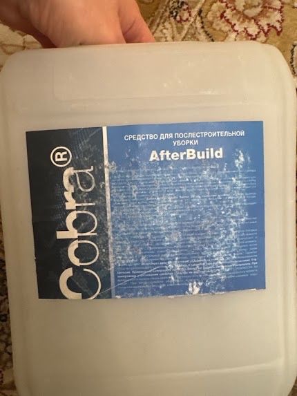Профессиональный концентрат Cobra AfterBuild (5л) — Для послестроя