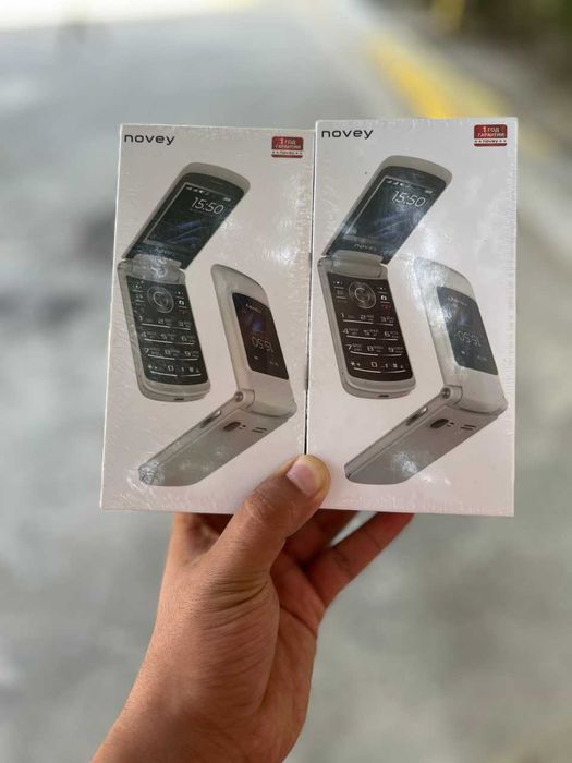 Мобильный телефон Novey Z550, 1 yillik kafolat, раскладушка телефон