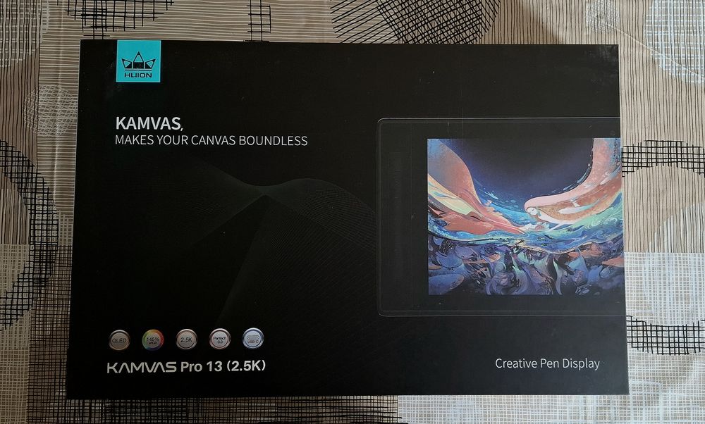Графичен таблет HUION KAMVAS Pro 13 (2.5K) Pen Display