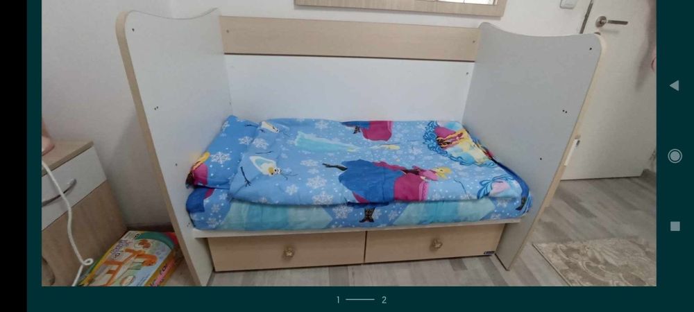 Продавам детско легло