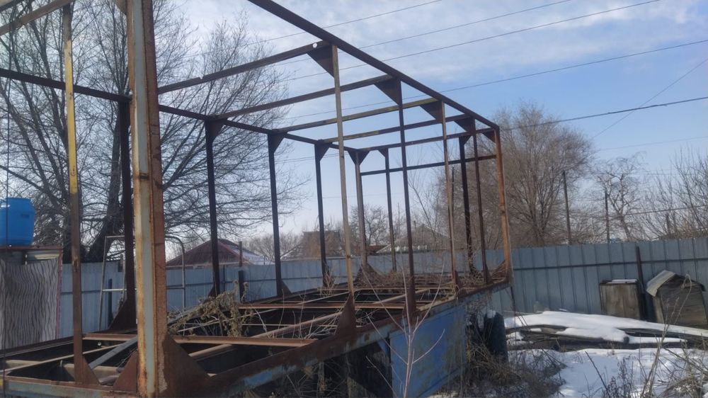Продам прицеп. На камазовском ходу.