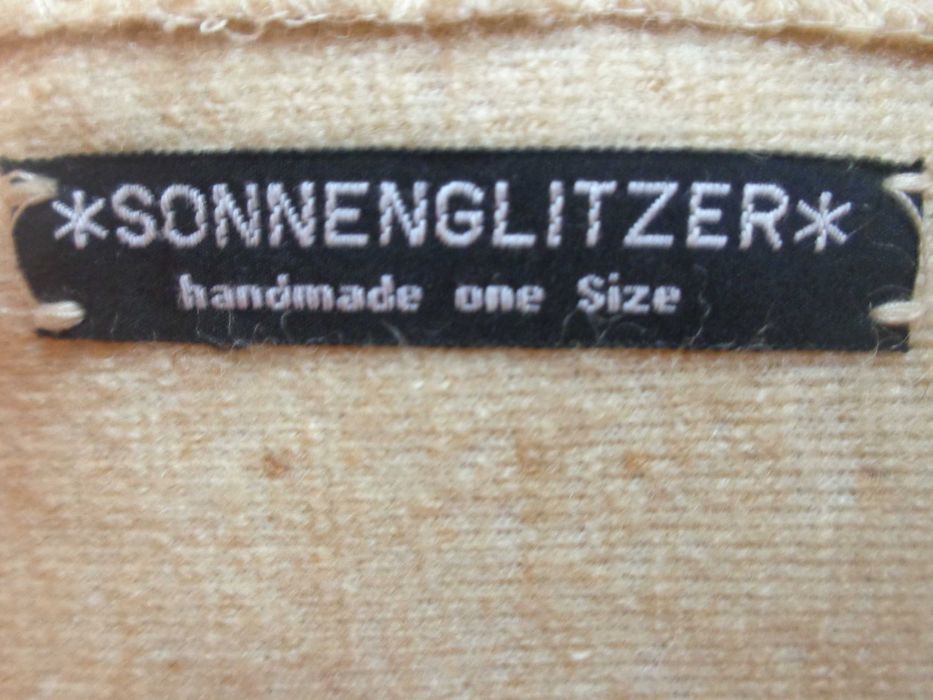 Bluza SONNENGLITZER hand made oversize  tip capa
