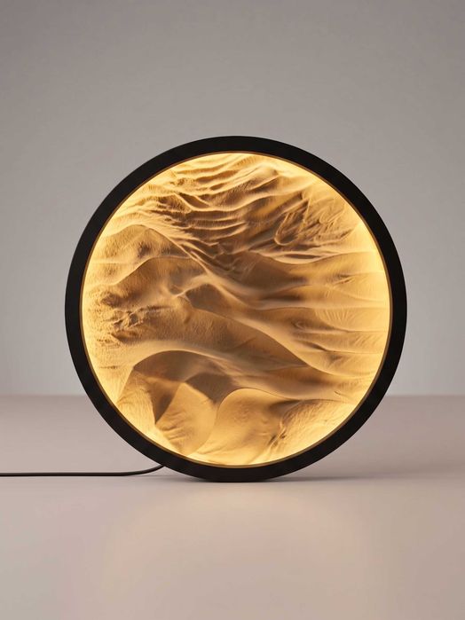 Aplică LED Decorativă „Sahara Eclipse” - Diametru 25cm