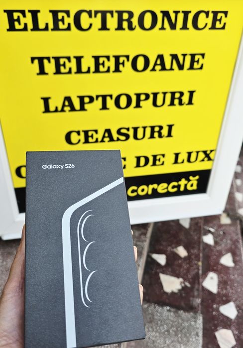 Telefon Samsung Galaxy S26 - 256GB - 12 GB  RAM - NOU !