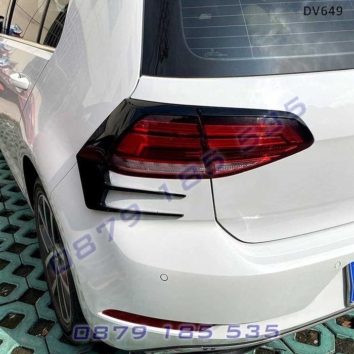 Сплитер добавки разширение стопове GOLF 7.5 GTI R Line голф 7.5 тунинг