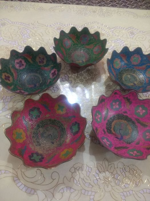 Индийские вазочки из латуни