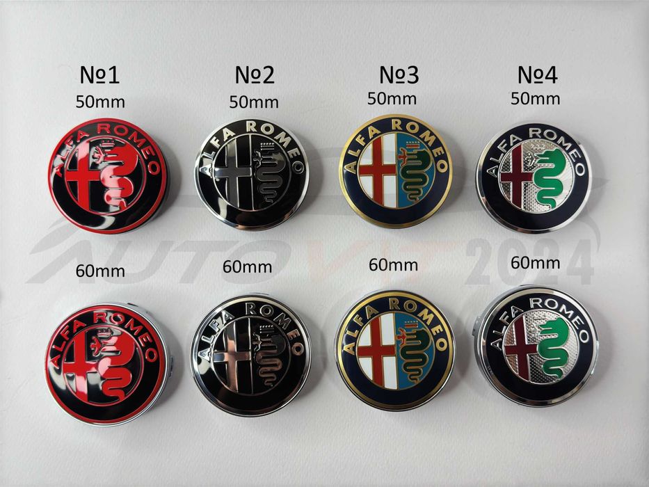 Капачки за джанти Емблеми Alfa romeo / Алфа ромео giulia 147, 156, 159