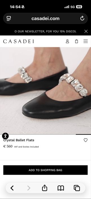 Обувки casadei с камъни