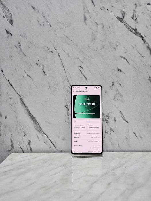 Realme 14 Pro 5G 256 / 8 GB Pearl White Zeus Amanet 71526