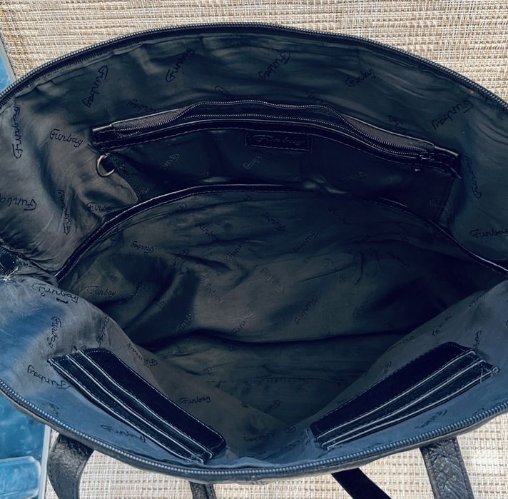 Чанта за лаптоп естествена кожа Funbag унисекс Германия