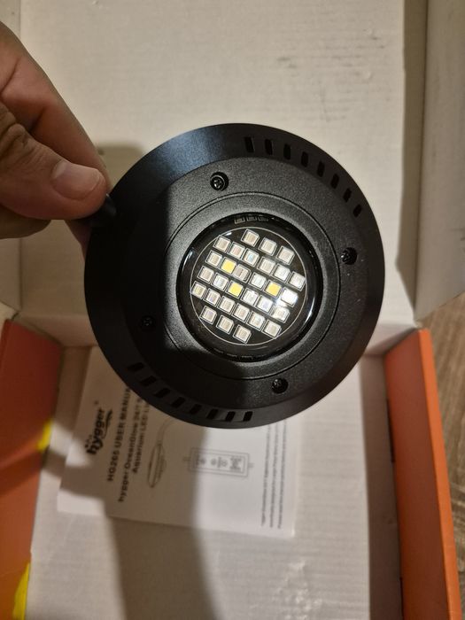 Lampa acvariu Hygger hg265, 35W, acvariu marin