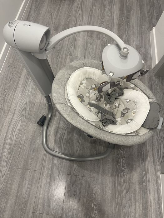 Шезлонг Joie Serina Elephant Duo