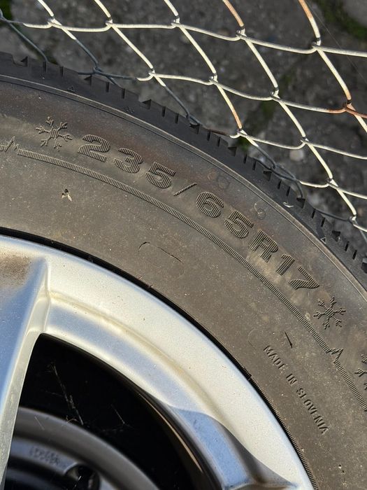 Jante Roti Audi Q5 Q7 Q3 235/65/17 iarnă Dunlop Winter Sport 5 SUV