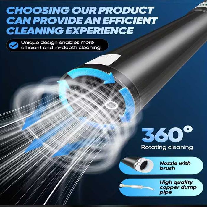 Пневматичен пистолет за сухо почистване Tornador PRO - EU стандарт