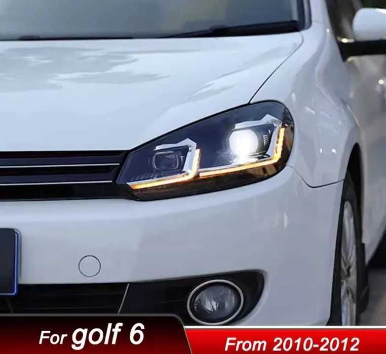 LED фарове за VW Golf 6 (2009–2013) – визия Golf 7, Dynamic facelift