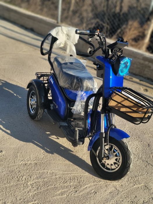 Нов Модел Електрическа триколка ПУДИНГ