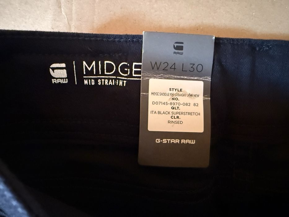 G-Star RAW Midge Saddle Straight Jeans ОРИГИНАЛНИ дамски дънки -  24