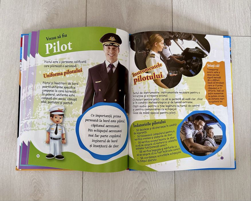 Când o să fiu mare, vreau să devin. Care va fi meseria ta?, 6 ani+