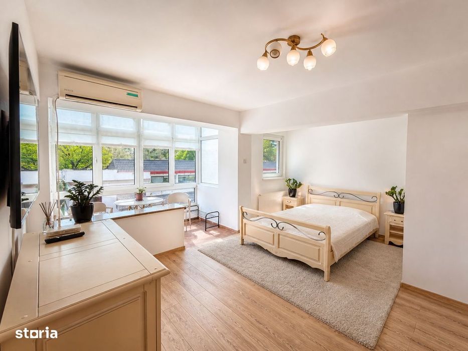 Studio Modern & Inundat de Lumină | Floreasca 112 | Pet Friendly