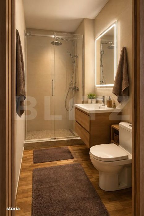 Apartament 3 camere, 90 mp, decomandat, 2 bai, zona Fabric