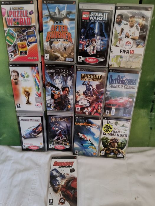 Dischete PSP, jocuri PSP 2 și 3