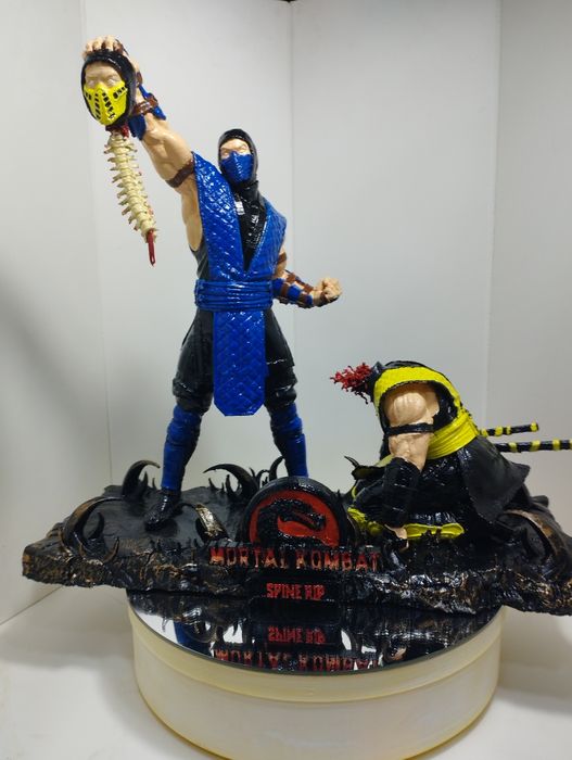 Диорама Mortal Kombat "Sub-Zero VS Scorpion"