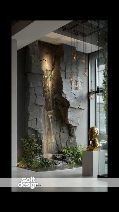 Stanca. Design interior sau exterior unic, pereti care taie rasuflarea.