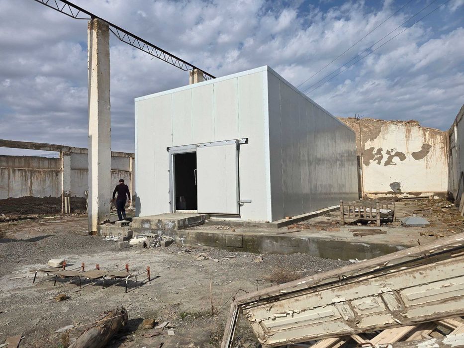 Мева сабзавотлар саклайдиган 100 тонналик холоделник