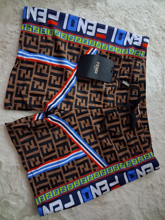 Short de baie pentru barbati Fendi