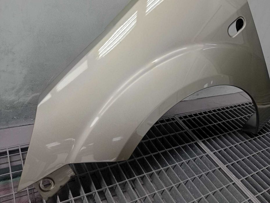 Aripa Fata Stanga Ford Fiesta 2002-2005 (Oyster Silver (Gri))