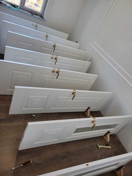 Установка двери  межкомнатные двери двери