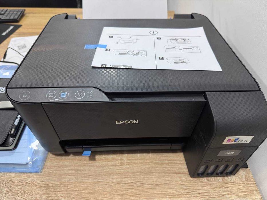 Компьютер и принтер