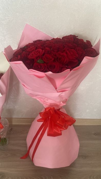 Продам 101 розу .розы метровые.Букет.