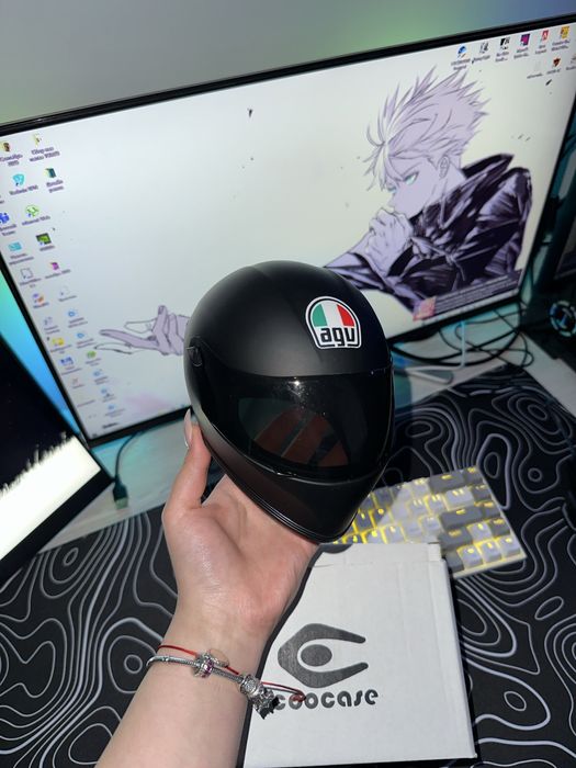 Мотоциклетный шлем AGV для кошек