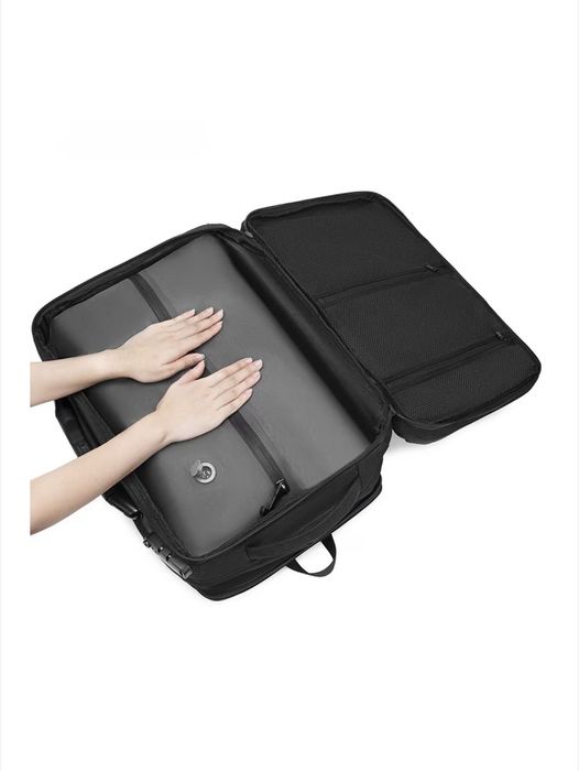 Нова раница с вакуум, с етикети