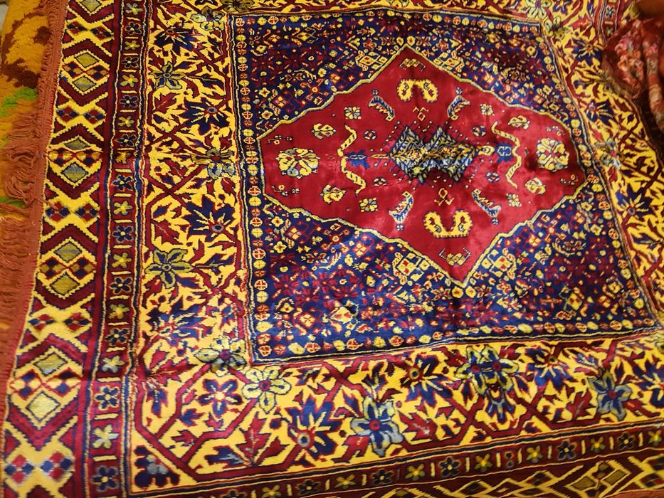 Винтидж антични плюшени покривки - изключително запазени!