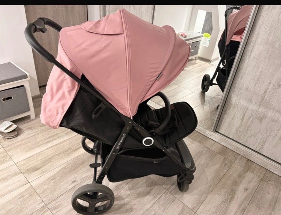 Carucior sport Kinderkraft roz pliabil
