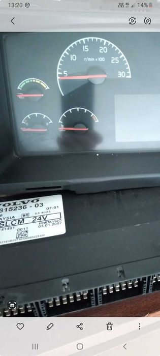 Табло за Волво ФХ