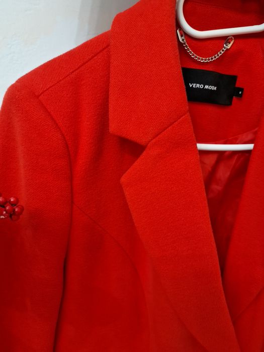 Palton damă S. Roșu Corai