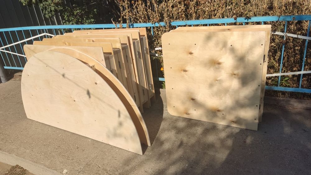 Жиналмалы жер столдар 1м,1.5м,2м