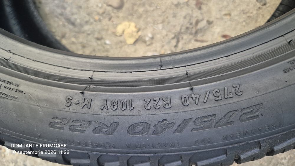 275 40 22 O BUCATA Anvelopa  All Season Pirelli Dot 27.25