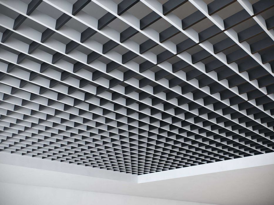 Grilliato potolok 10x10 грильято реечние армстронг 4