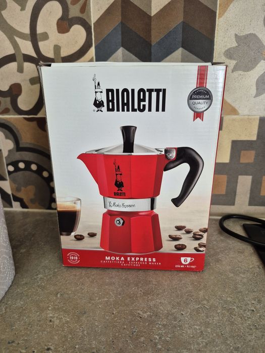 Bialetti кафеварка чисто нова
