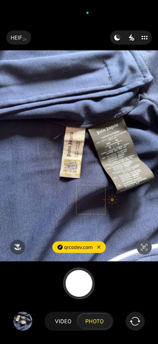 Palm angels tracksuit navy jacket
