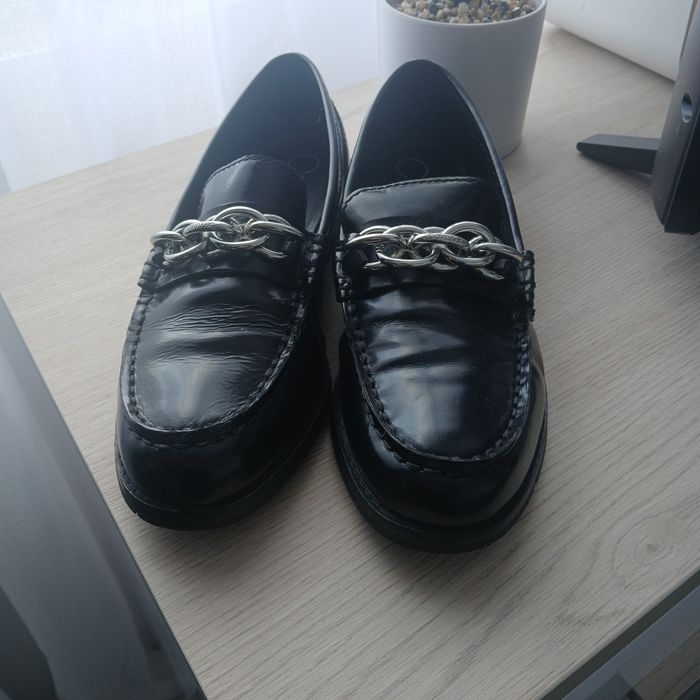 Mocasini piele naturală calvin klain