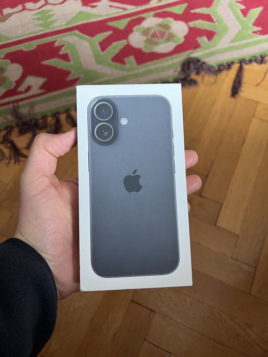 Apple iPhone 17 256GB Black, нов в гаранция и запечатан, неактивиран